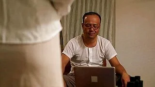 Cheating asian mom hardcore spitroasted
