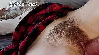 closeup fuck hairy dirty asian milf pussy and cum inside