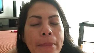 Horny asian milf