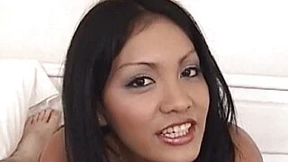 Hot Asian amateur giving you a POV blowjob