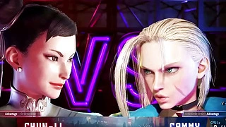 春丽 vs 嘉米·怀特（你更喜欢谁？亚洲大屁股女孩还是英国大屁股女孩？）