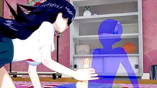 My Hero Academia Hentai - Kayama Nemuri Handjob and blowjob - Japanese Asian Manga Anime Film Game Porn