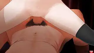 Boruto Hentai - Sarada en un trío - Anime manga japonés asiático hentai porno 3D