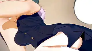 SSSS Gridman Hentai - Shinjo Akane Blowjob and fucked by Utsumi Sho - Japanese Asian Manga Anime Film Game Porn